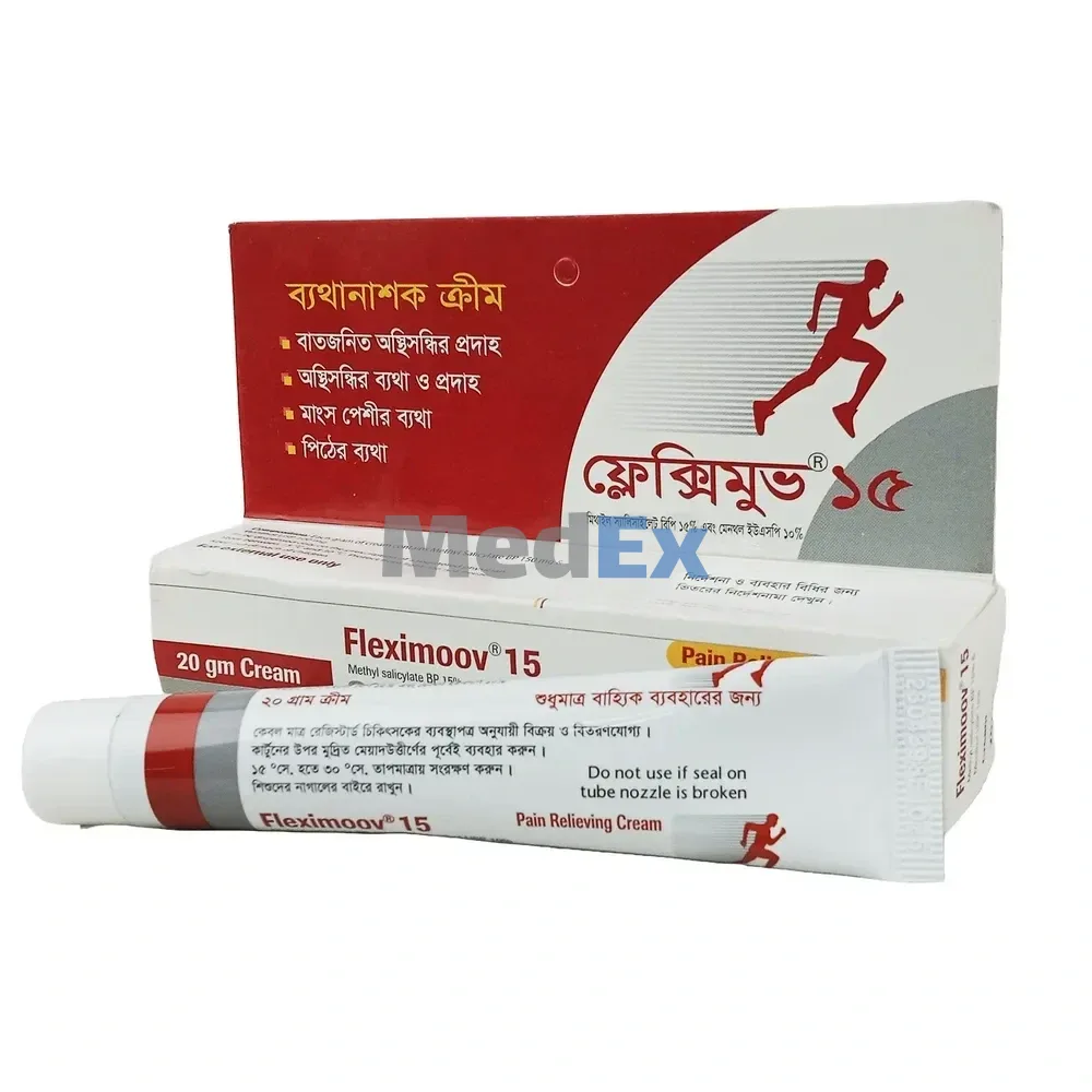 Pack Image of Fleximoov 15%+10% Cream