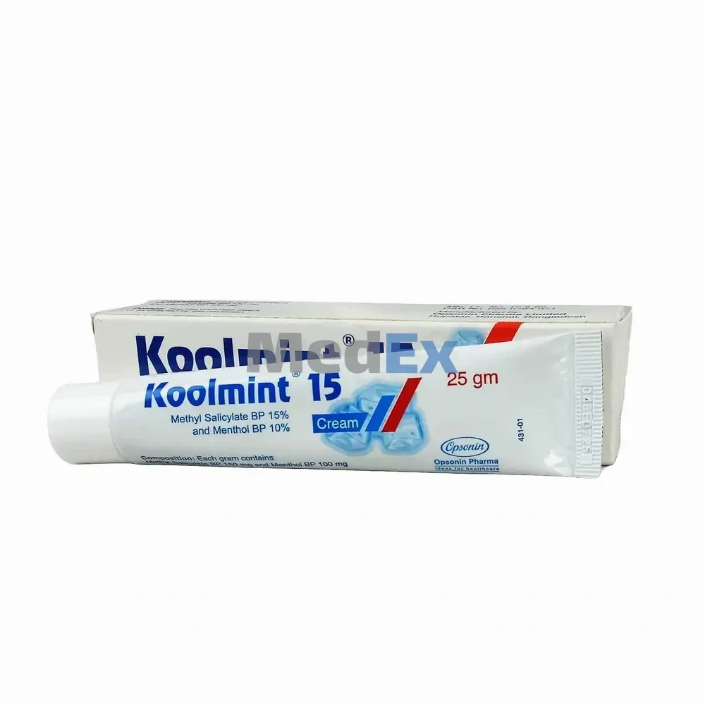 Pack Image of Koolmint 15%+10% Cream