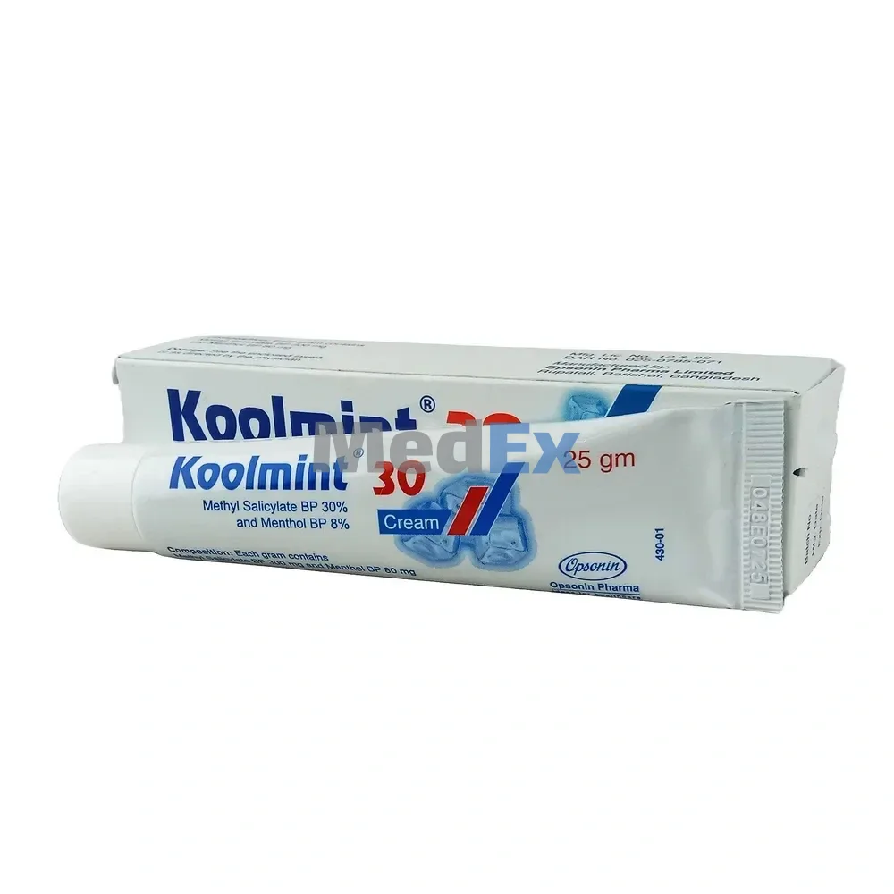 Pack Image of Koolmint 30%+8% Cream