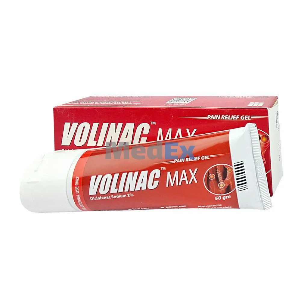 Pack Image of VOLINAC Max 2% w/w Gel